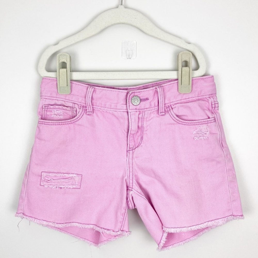 Old Navy - 8 Girls Pink Denim Shorts